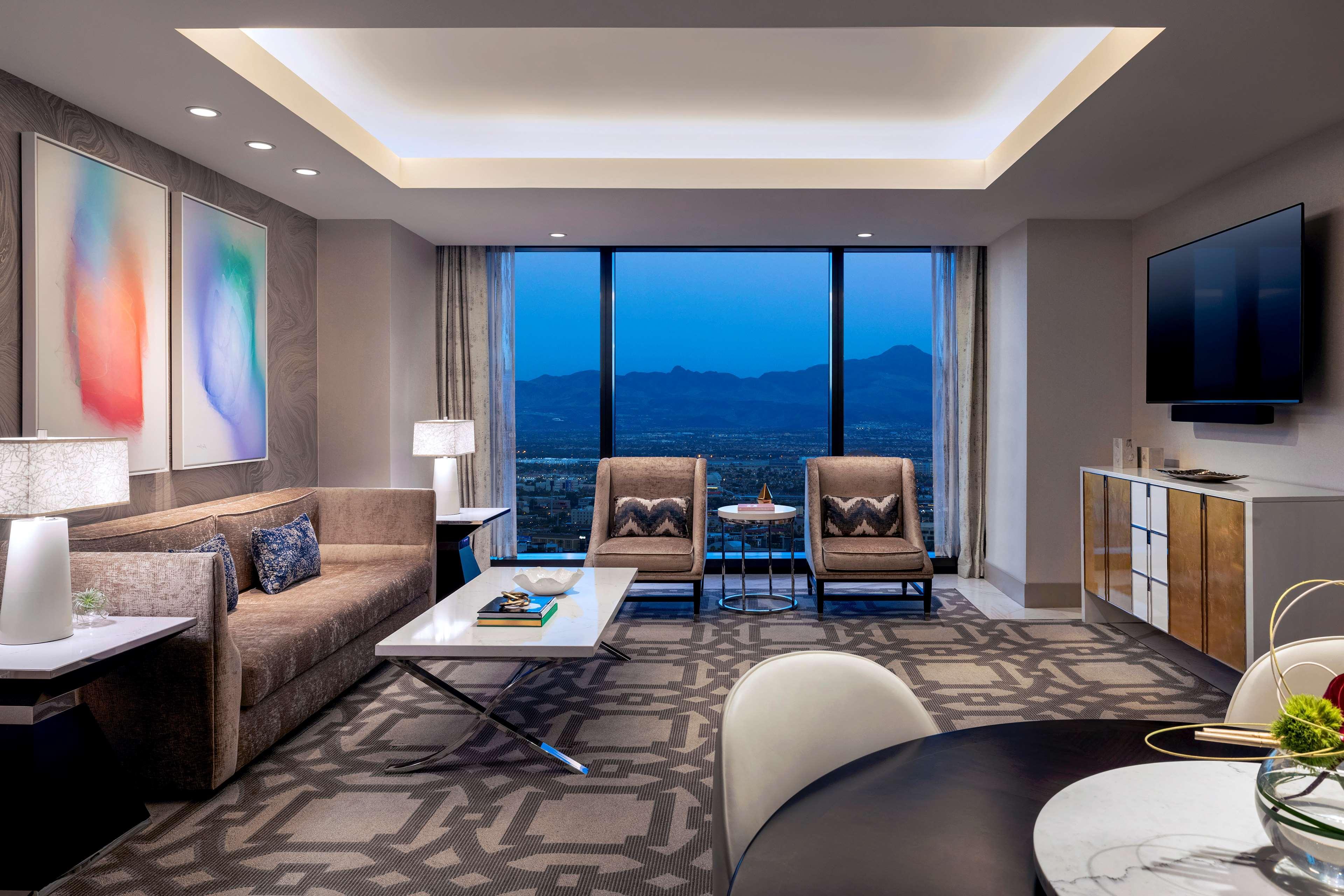 Crockfords Las Vegas, Lxr Hotels & Resorts At Resorts World Exteriör bild