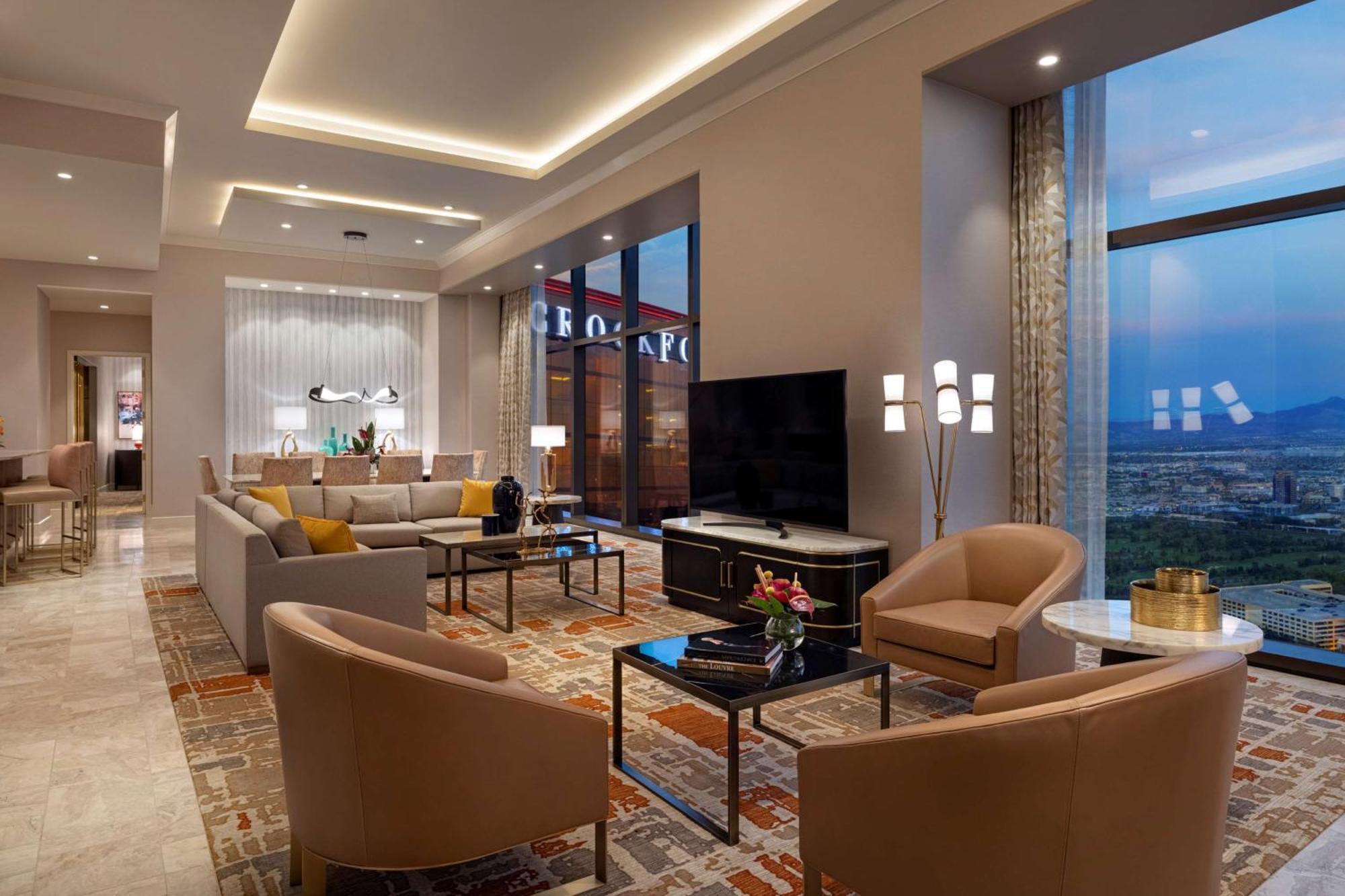 Crockfords Las Vegas, Lxr Hotels & Resorts At Resorts World Exteriör bild