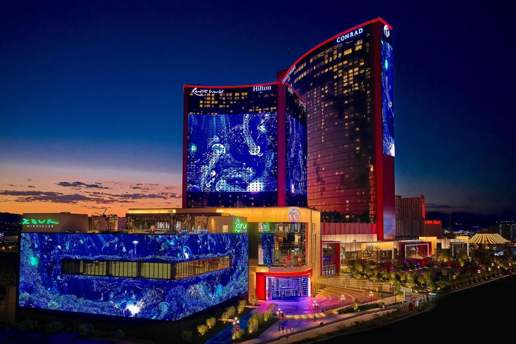 Crockfords Las Vegas, Lxr Hotels & Resorts At Resorts World Exteriör bild